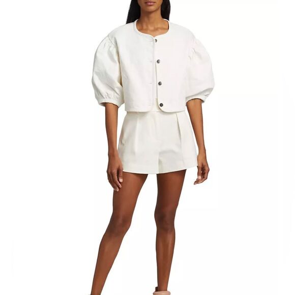 Tanya Taylor Samantha Cropped Jacket size M - Picture 5 of 14